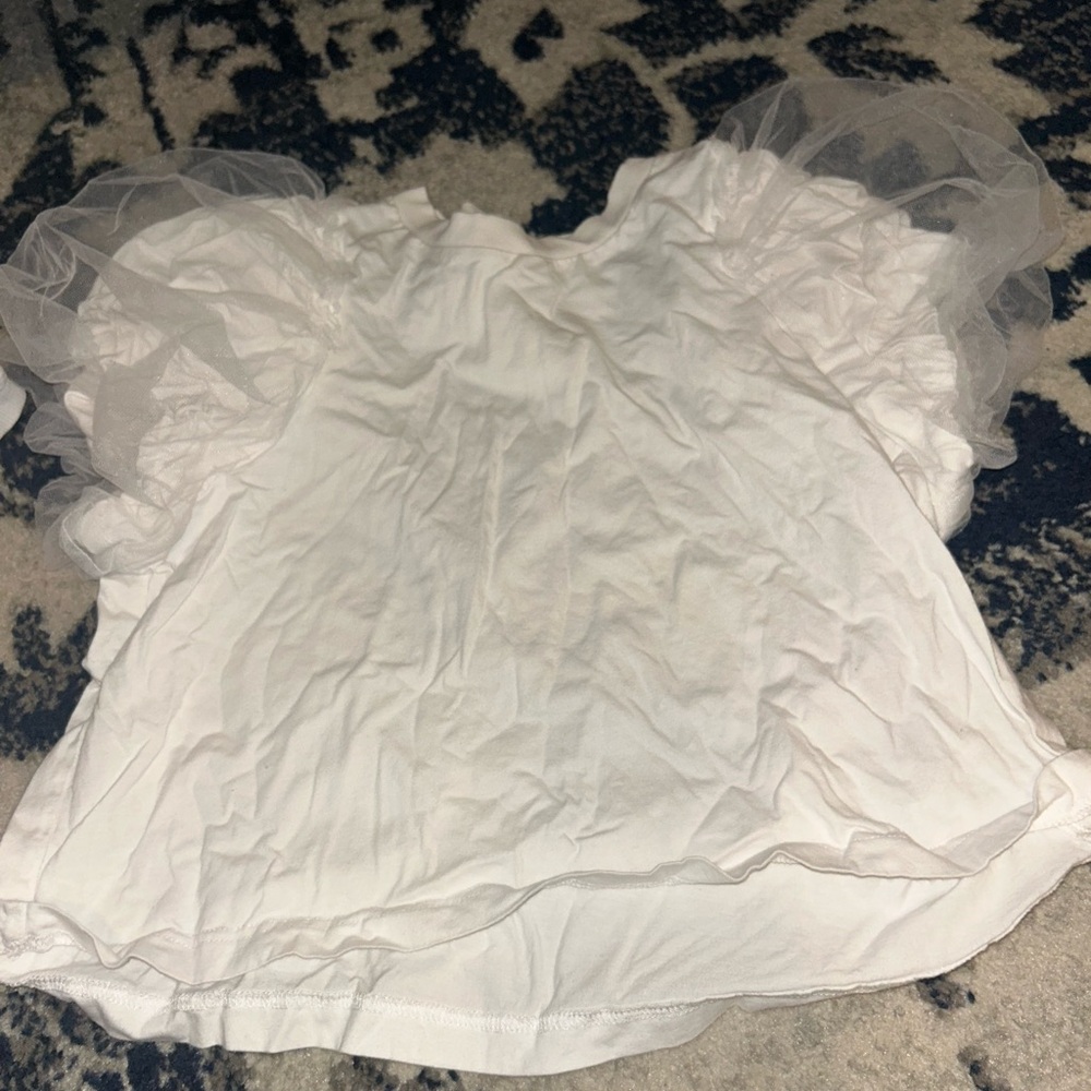 White Puff Sleeve Blouse